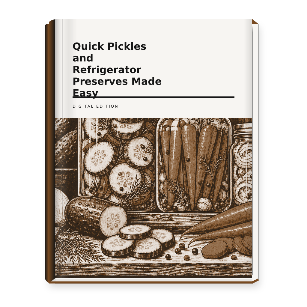Quick Pickles and Refrigerator Preserves Made Easy