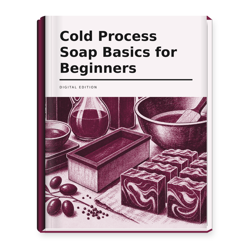 Cold Process Soap Basics for Beginners ebook cover