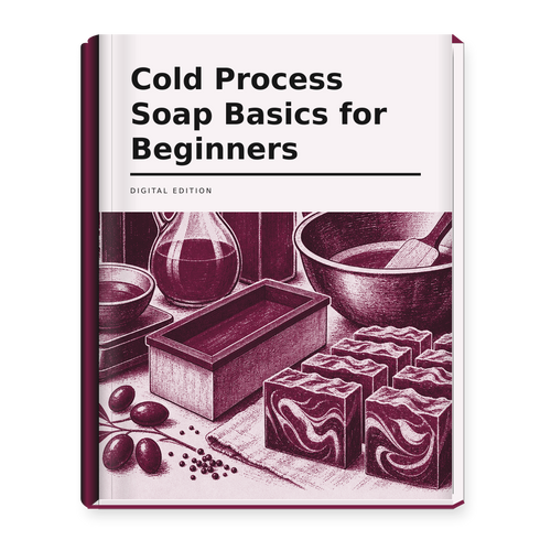 Cold Process Soap Basics for Beginners ebook cover