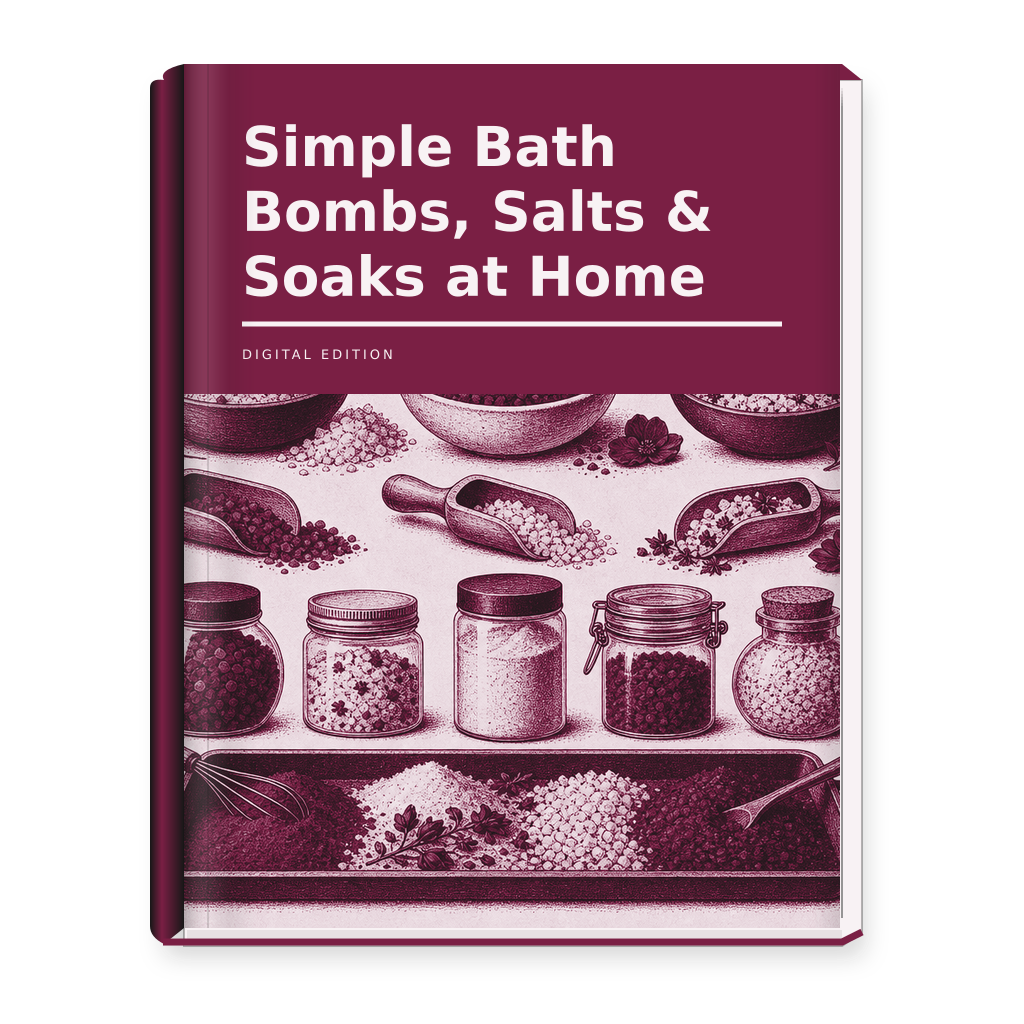 Simple Bath Bombs, Salts & Soaks at Home