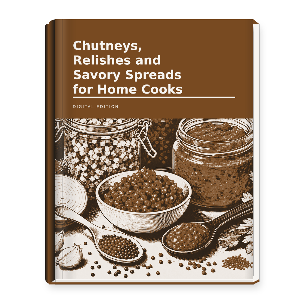 Chutneys, Relishes and Savory Spreads for Home Cooks