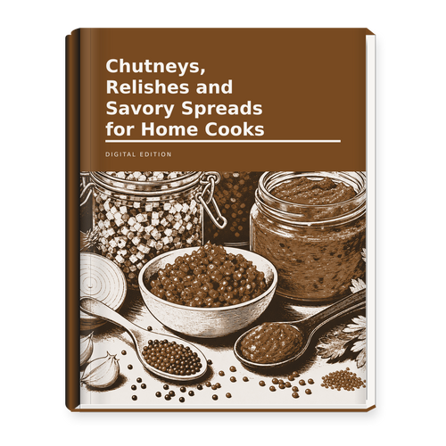 Chutneys, Relishes and Savory Spreads for Home Cooks ebook cover