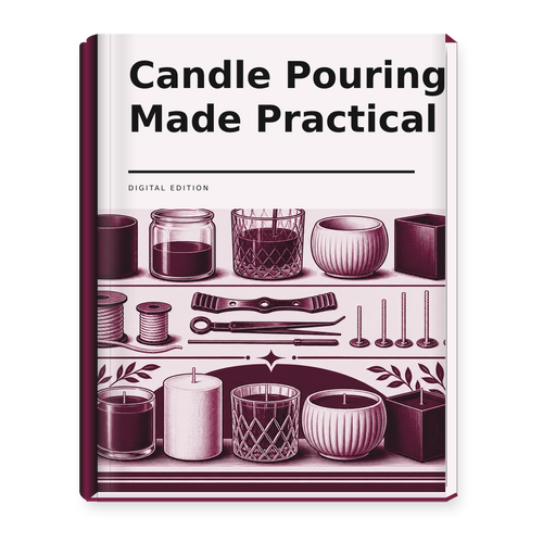 Candle Pouring Made Practical ebook cover