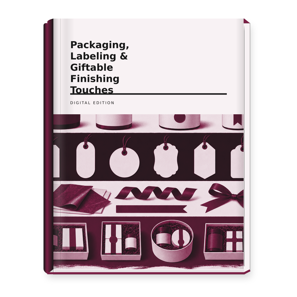 Packaging, Labeling & Giftable Finishing Touches ebook cover