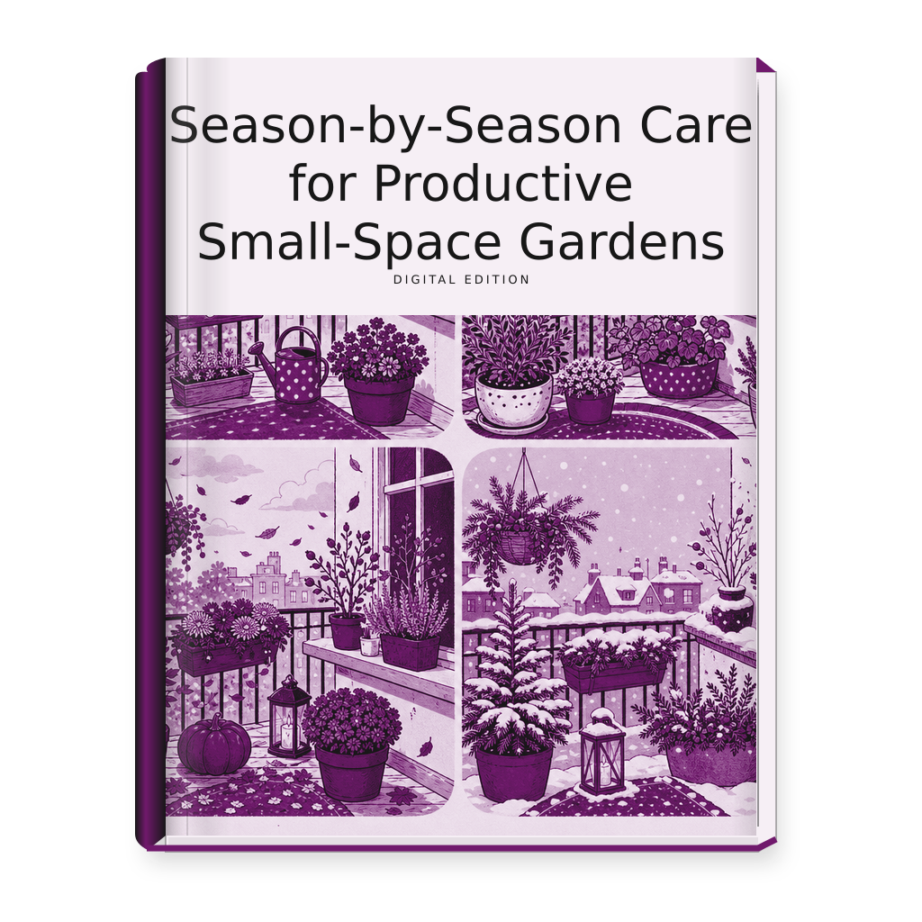 Season-by-Season Care for Productive Small-Space Gardens